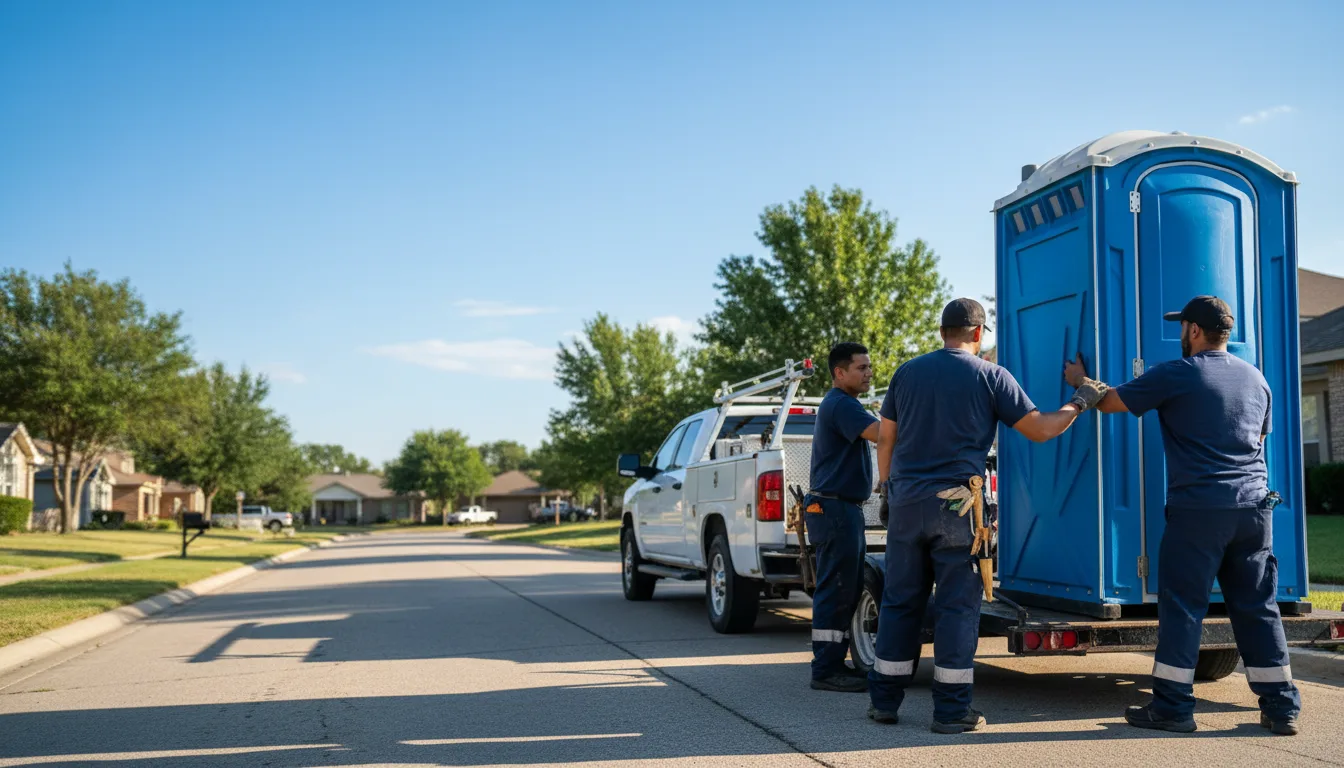Portable Toilet Rental in Gardendale, AL near me